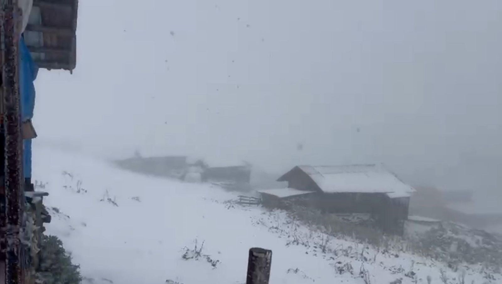 ardahanin yuksek kesimlerine kar yagdi tcdKcfbc