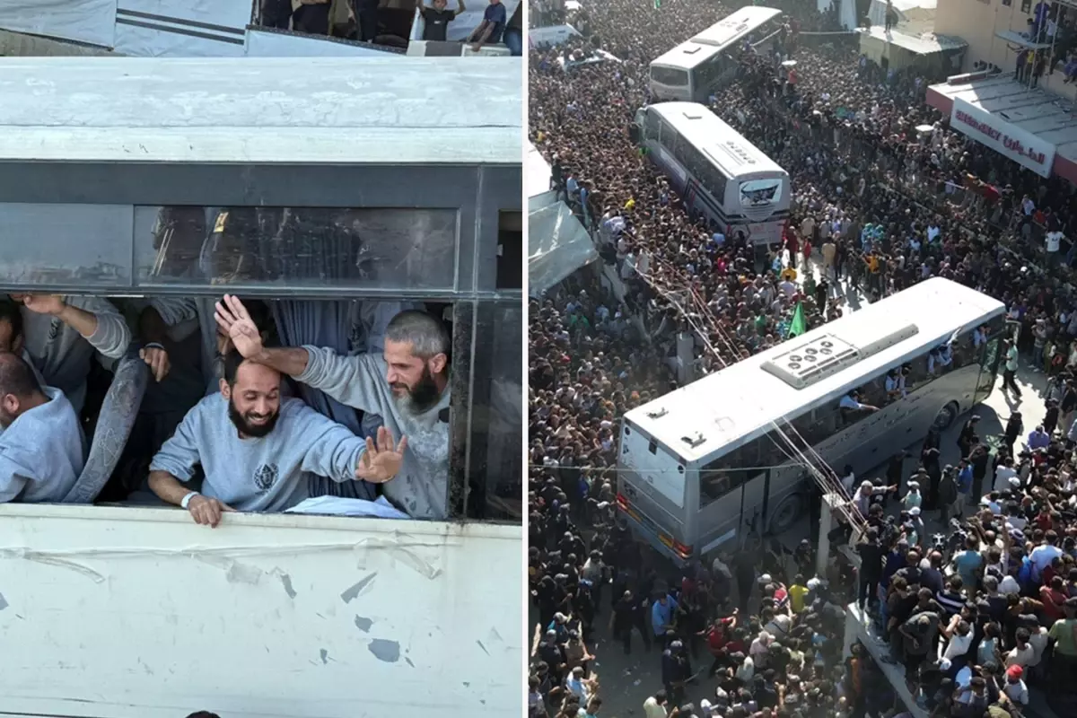 israilin serbest biraktigi filistinli esirler gazzede riU8KdlG.jpg